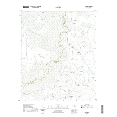 2019 Map of Freeland, 2019 Print