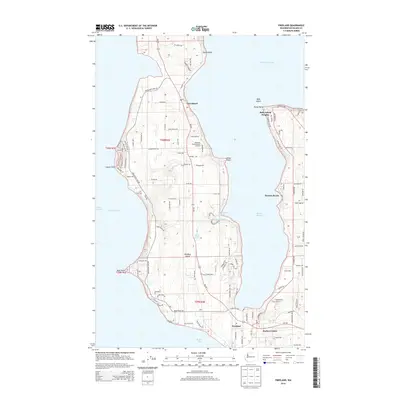 2014 Map of Freeland, 2014 Print