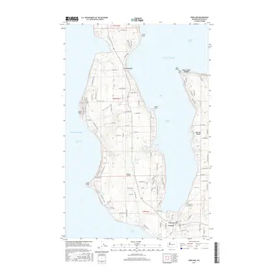 2017 Map of Freeland, 2017 Print