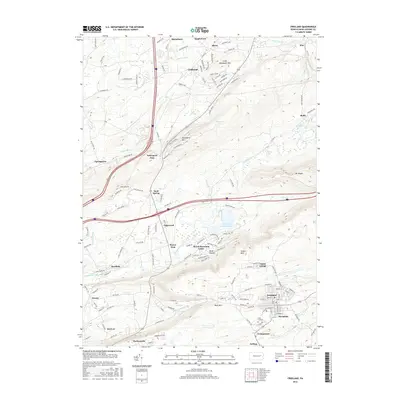 2016 Map of Freeland, 2016 Print