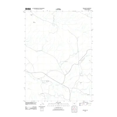 2012 Map of Freeland, 2012 Print