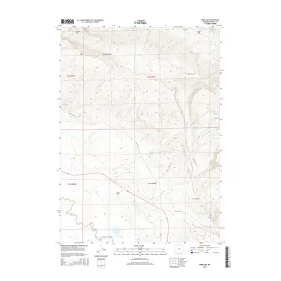 2015 Map of Freeland, 2015 Print