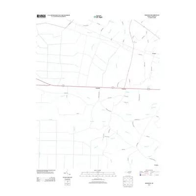 2013 Map of Freeman, 2013 Print