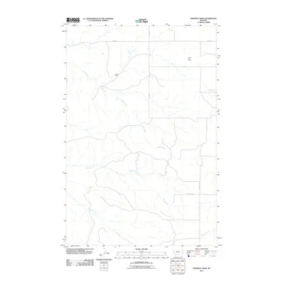 2011 Map of Freeman Creek, 2011 Print