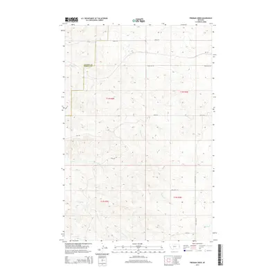 2014 Map of Freeman Creek, 2014 Print
