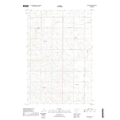 2020 Map of Freeman Creek, 2020 Print