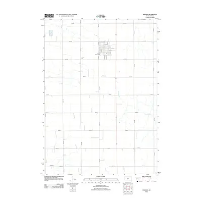 2012 Map of Freeman, 2012 Print