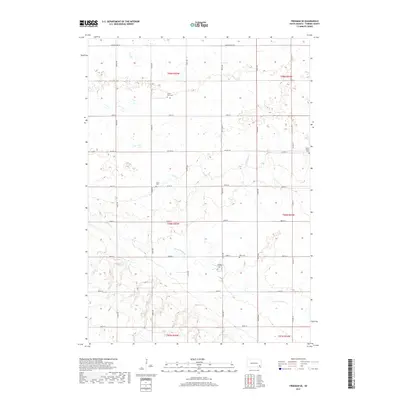2017 Map of Freeman SE, 2017 Print