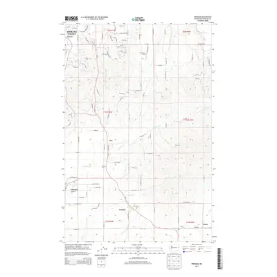 2014 Map of Freeman, 2014 Print