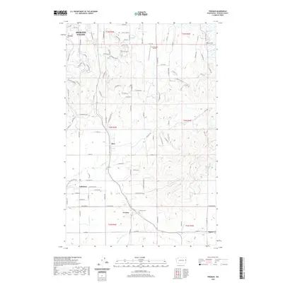 2020 Map of Freeman, 2020 Print
