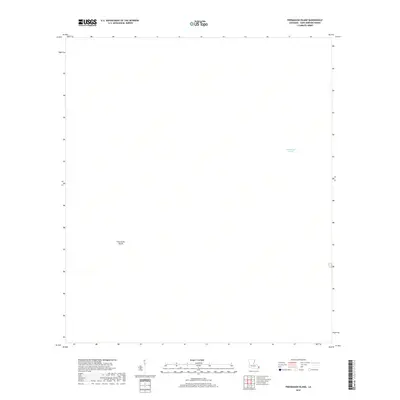 2018 Map of Freemason Island, 2018 Print