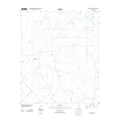 2013 Map of Freemound, 2013 Print