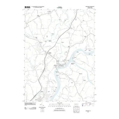 2010 Map of Freeport, 2010 Print