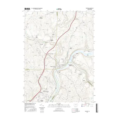 2016 Map of Freeport, 2016 Print