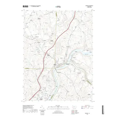 2019 Map of Freeport, 2019 Print