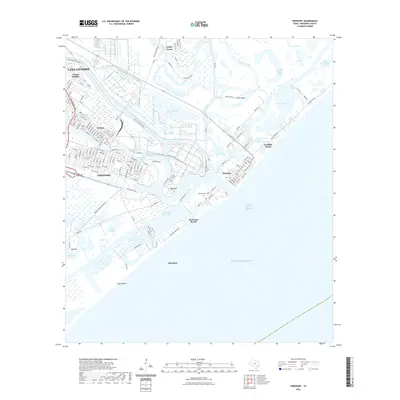 2022 Map of Freeport, 2022 Print