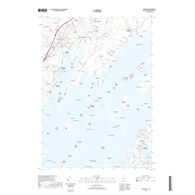 2018 Map of Freeport, 2018 Print
