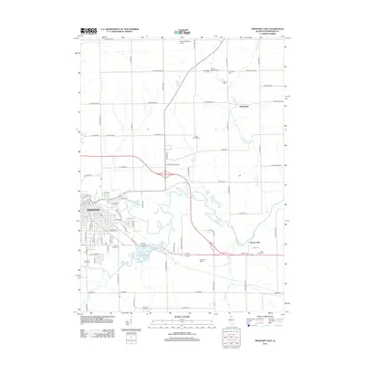 2012 Map of Freeport East, 2012 Print