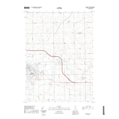 2021 Map of Freeport East, 2021 Print