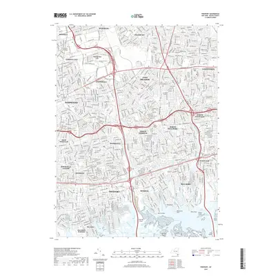 2019 Map of Freeport, 2019 Print