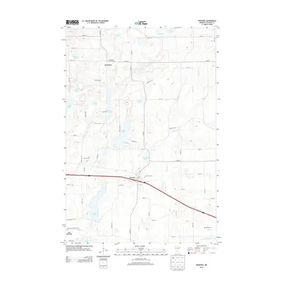 2013 Map of Freeport, 2013 Print