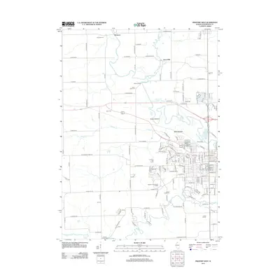 2012 Map of Freeport West, 2012 Print
