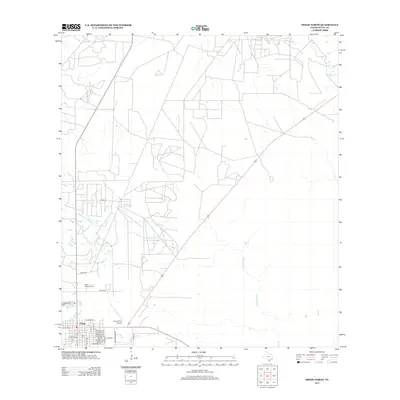 2013 Map of Freer North, 2013 Print