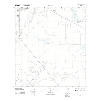 2010 Map of Freer South, 2010 Print