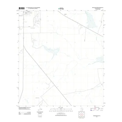 2013 Map of Freer South, 2013 Print