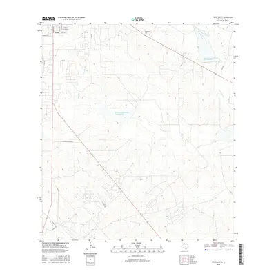 2016 Map of Freer South, 2016 Print