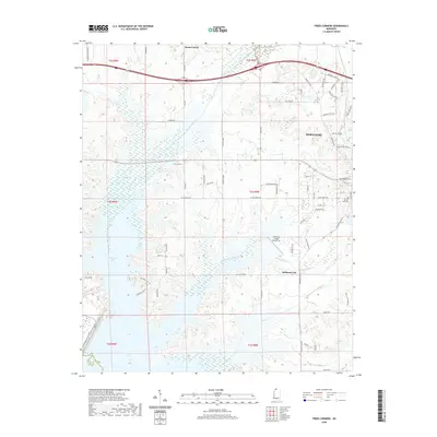2020 Map of Frees Corners, 2020 Print