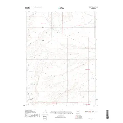2017 Map of Freighter Gap, 2017 Print