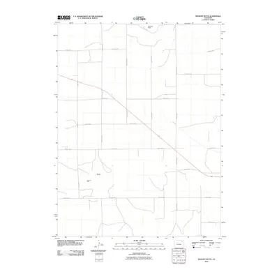 2010 Map of Fremont Butte, 2010 Print