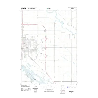 2011 Map of Fremont East, 2011 Print