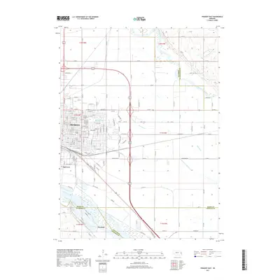 2017 Map of Fremont East, 2017 Print