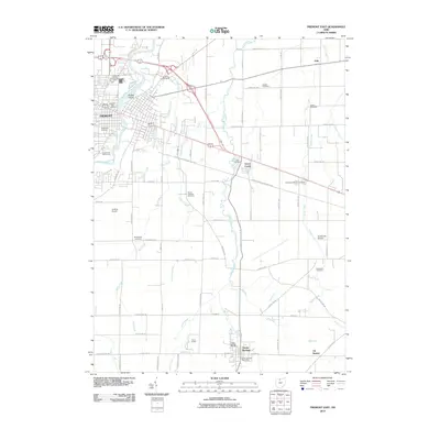2010 Map of Fremont East, 2010 Print