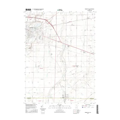 2016 Map of Fremont East, 2016 Print