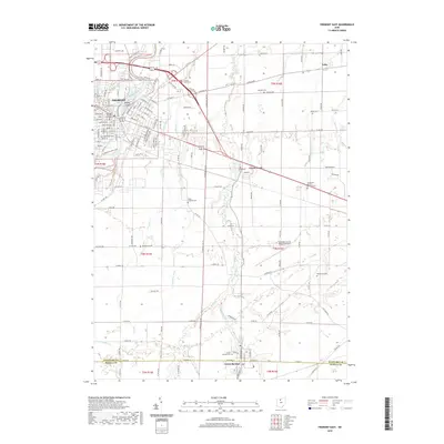 2019 Map of Fremont East, 2019 Print