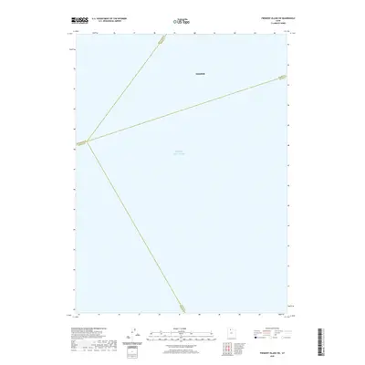 2020 Map of Fremont Island SW, 2020 Print