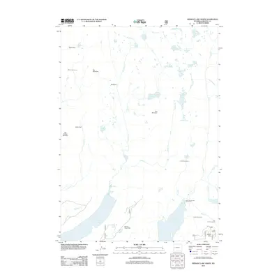 2012 Map of Fremont Lake North, 2012 Print