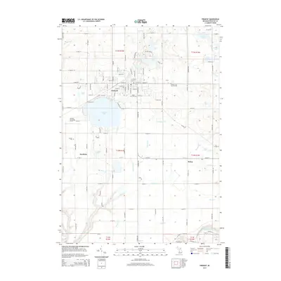 2014 Map of Fremont, 2014 Print