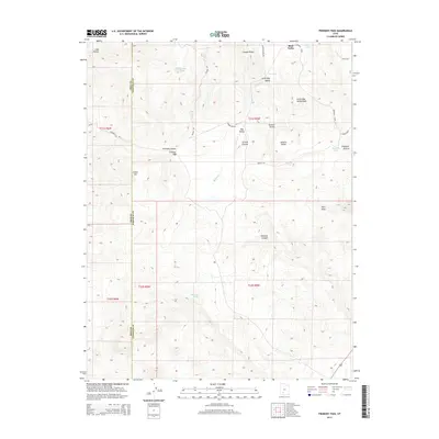 2014 Map of Fremont Pass, 2014 Print