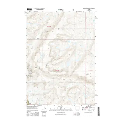2015 Map of Fremont Peak North, 2015 Print
