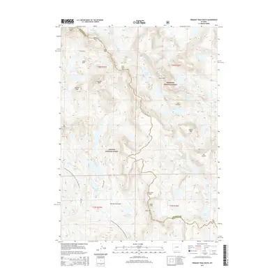 2015 Map of Fremont Peak South, 2015 Print