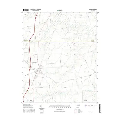 2016 Map of Fremont, 2016 Print