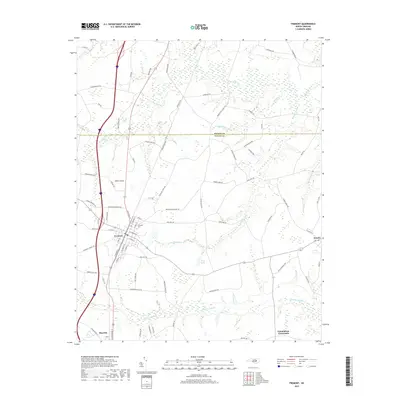 2019 Map of Fremont, 2019 Print