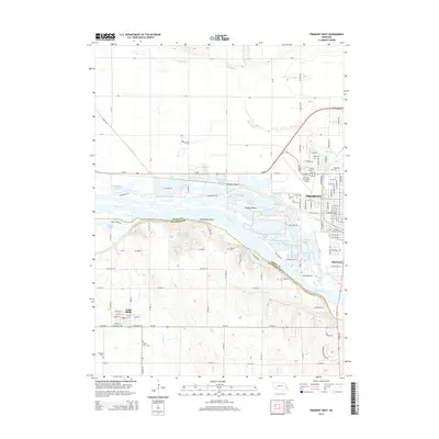 2014 Map of Fremont West, 2014 Print