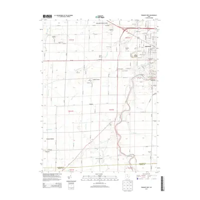 2013 Map of Fremont West, 2013 Print