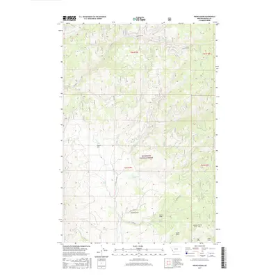 2017 Map of French Basin, 2017 Print