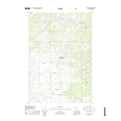 2020 Map of French Basin, 2020 Print